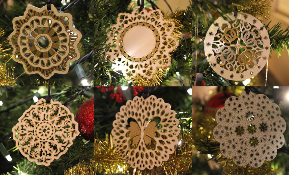 handpainted ornaments